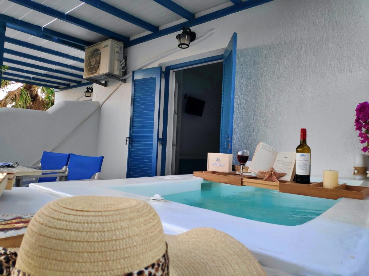 Coralli Beach Apartments Mikri Vigla Exterior photo