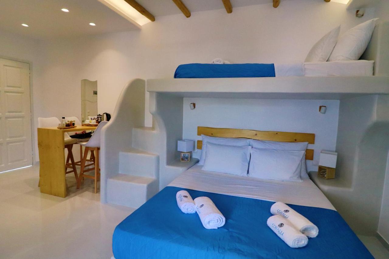 Coralli Beach Apartments Mikri Vigla Exterior photo