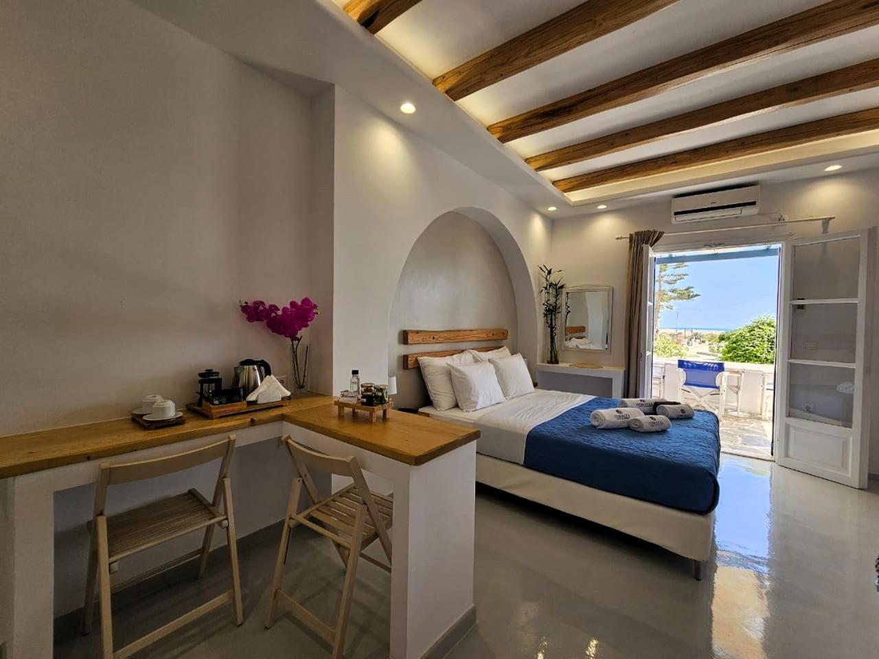 Coralli Beach Apartments Mikri Vigla Exterior photo