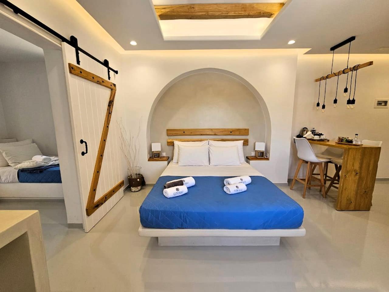 Coralli Beach Apartments Mikri Vigla Exterior photo